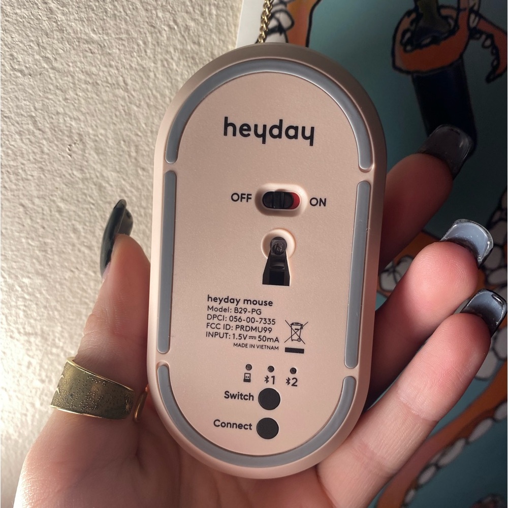 Heyday Bluetooth Wireless Computer/Laptop Mouse - Picture 3 of 8